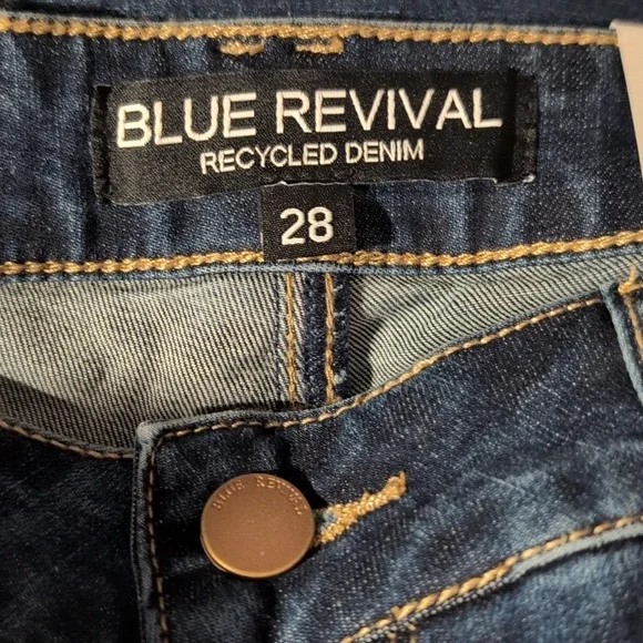 Blue Revival Recycled Y2K Boot Cut Monaco Jeans Size 28 NWT